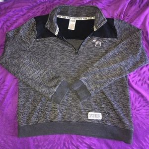 Victoria’s Secret PINK Half-Zip Sweatshirt